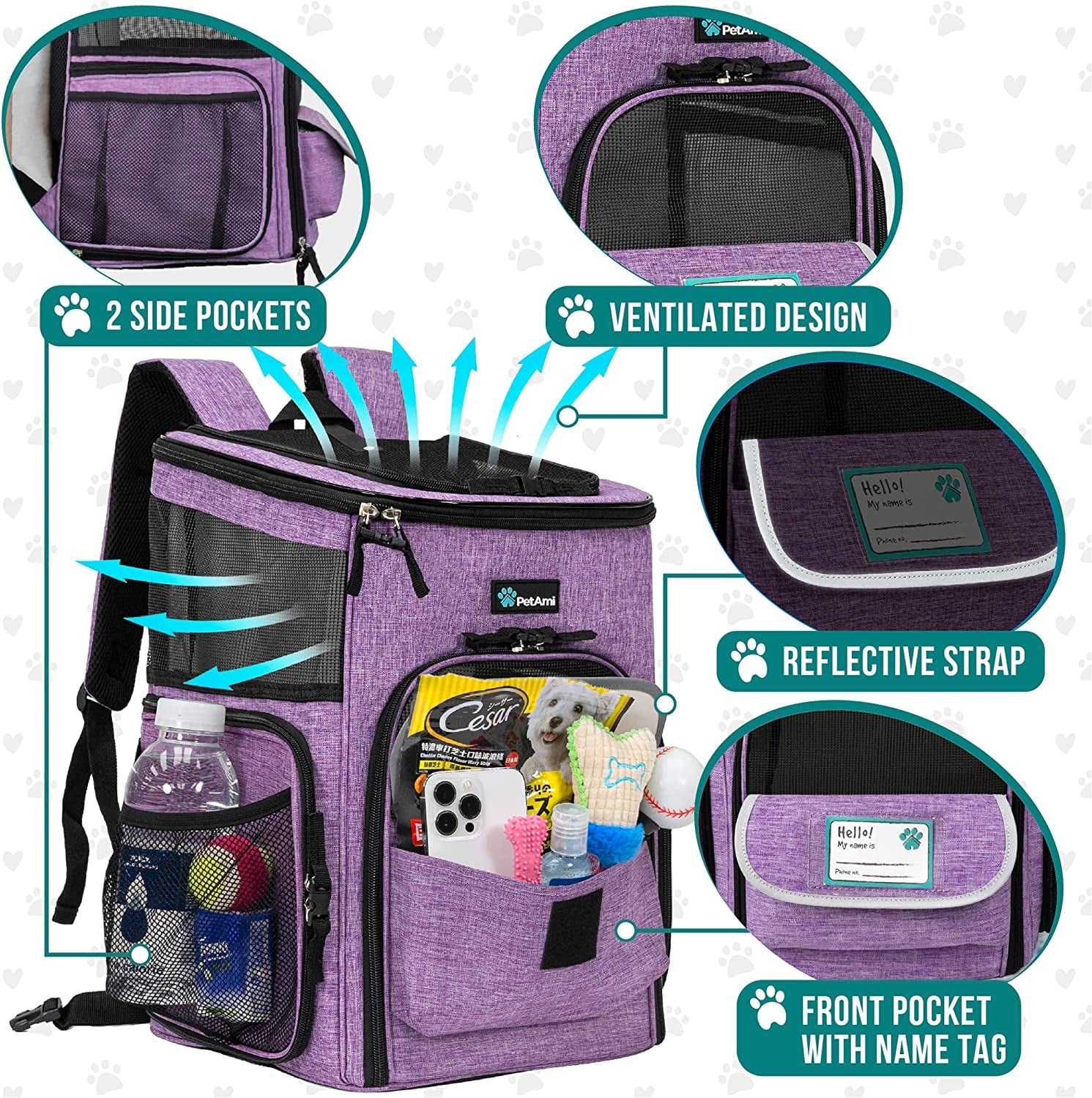 Dog and cats Backpack Carrier