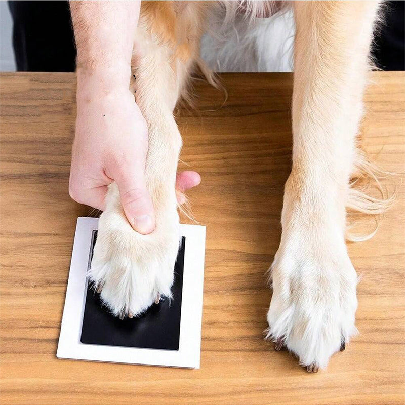 Commemorative Photo Album For Children And Pets Fingerprint Rubbing Postcard DIY Pet Supplies
