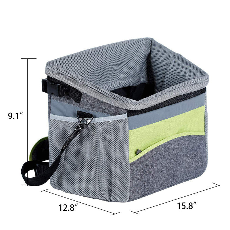 Bicycle pet frame dog basket