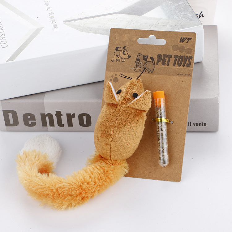 Long Tail Mouse Cat Teaster Toys Funny Pet Toys Cat Toys Mouse Trainning Funny Playing Toys Interactive Pets Products