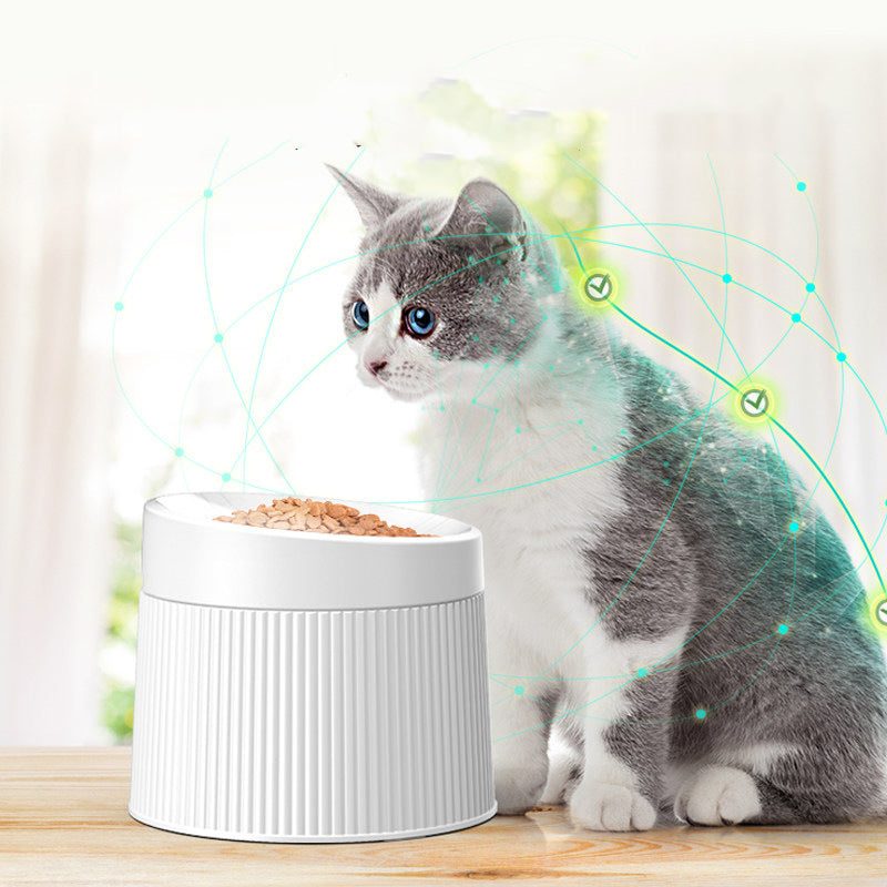 High Leg Neck Protection Large Capacity Anti-tumble Cat Bowl
