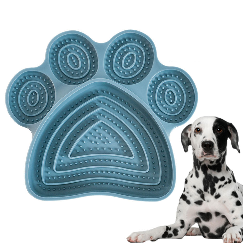 Dog Silicone Licking Pad Suction Cup Pet Dog Dog Slow Food Pad Slow Food Bowl