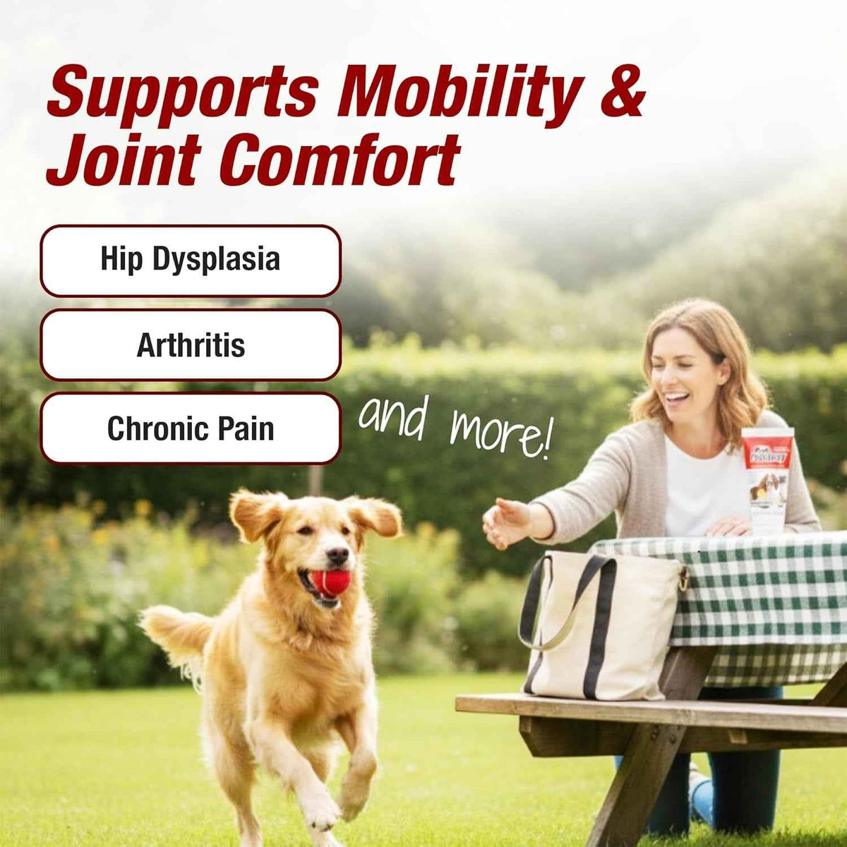 Natural Pet Pain Relief Drops for Dogs & Cats, 2oz
