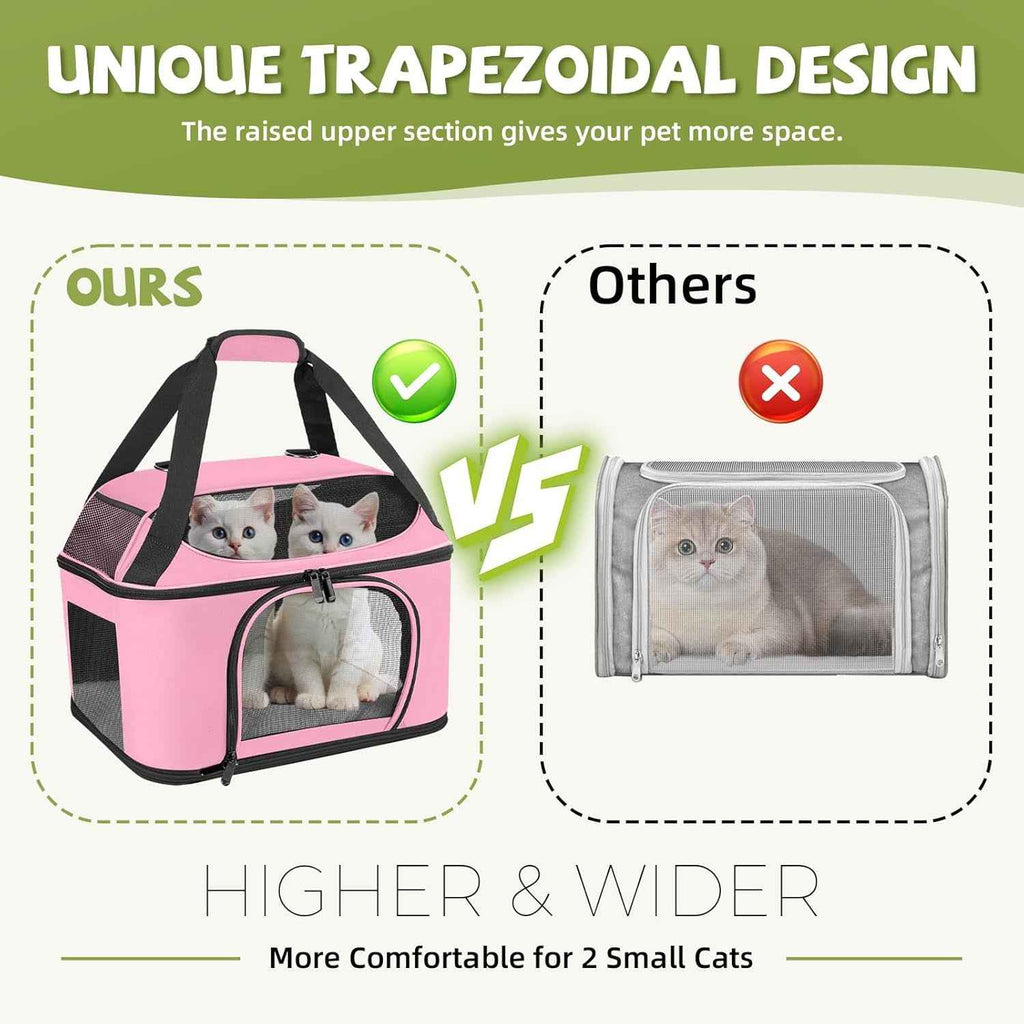 Airline Approved Cat Carrier Backpack for Pets up to 20Lbs