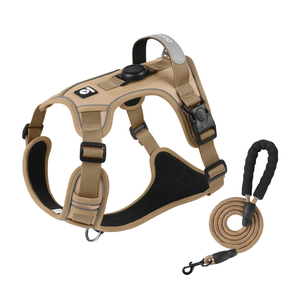 Anti Breaking Loose Big Dog Chest Strap Reflective Medium Large Dog