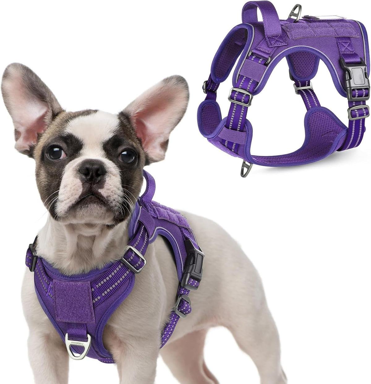 Adjustable MOLLE Harness Vest – Large Breeds, No-Pull