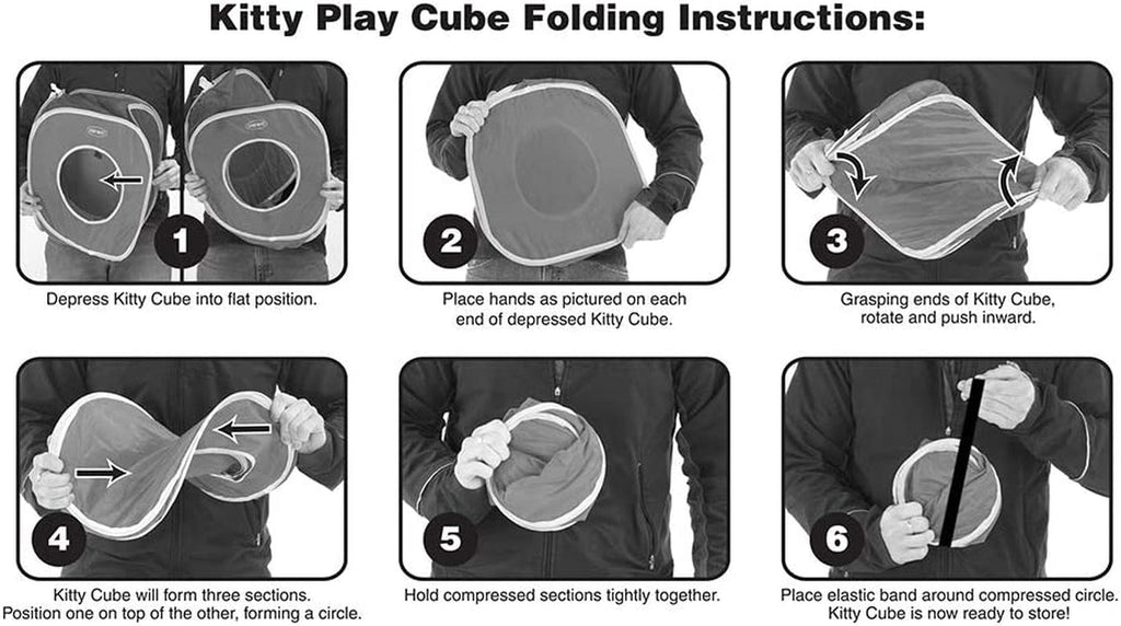 Collapsible Cat Cube