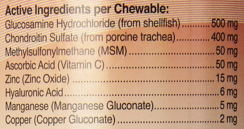 Advanced Strength Hip & Joint Chewable Dog Supplements