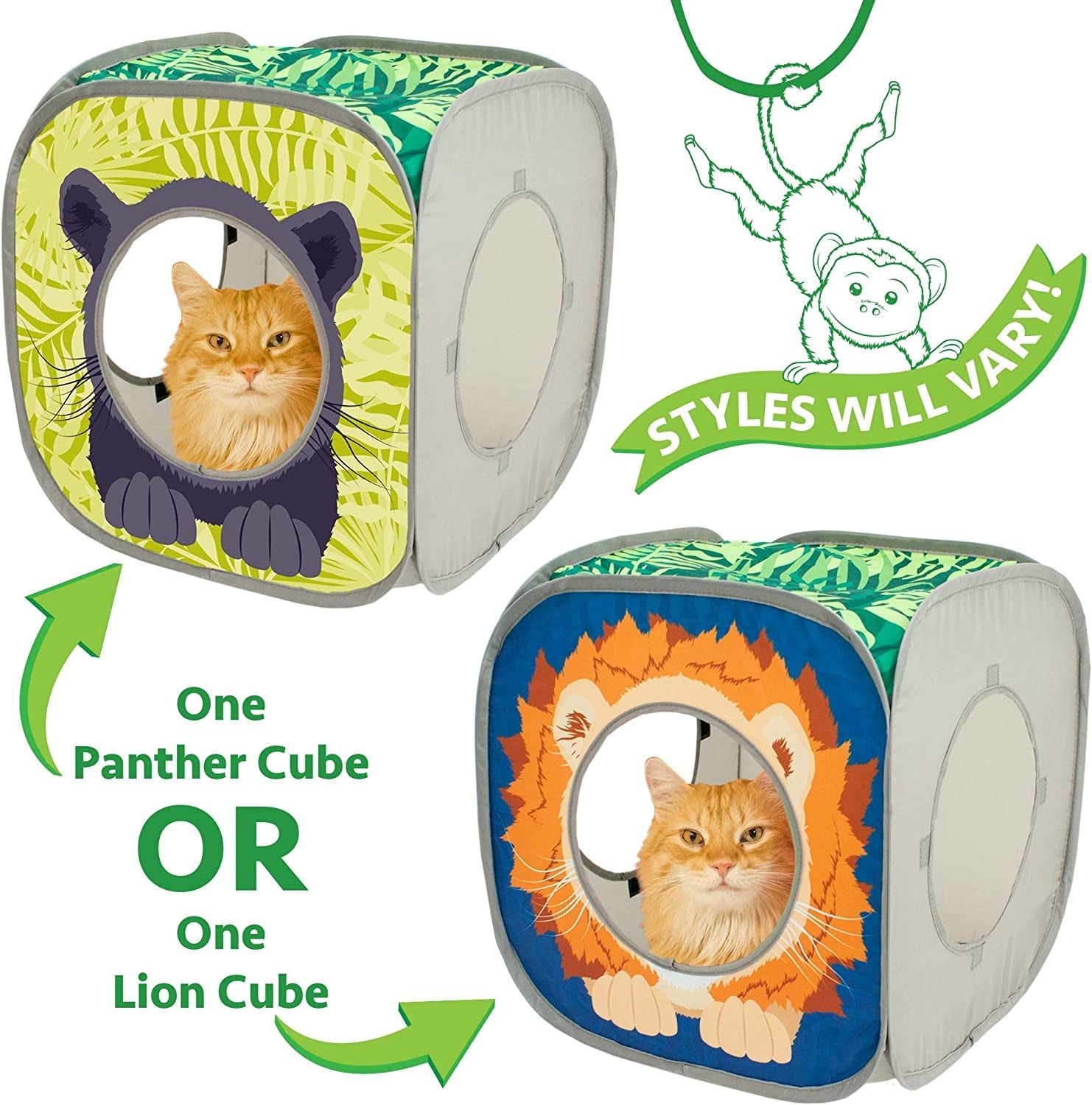 Collapsible Cat Cube