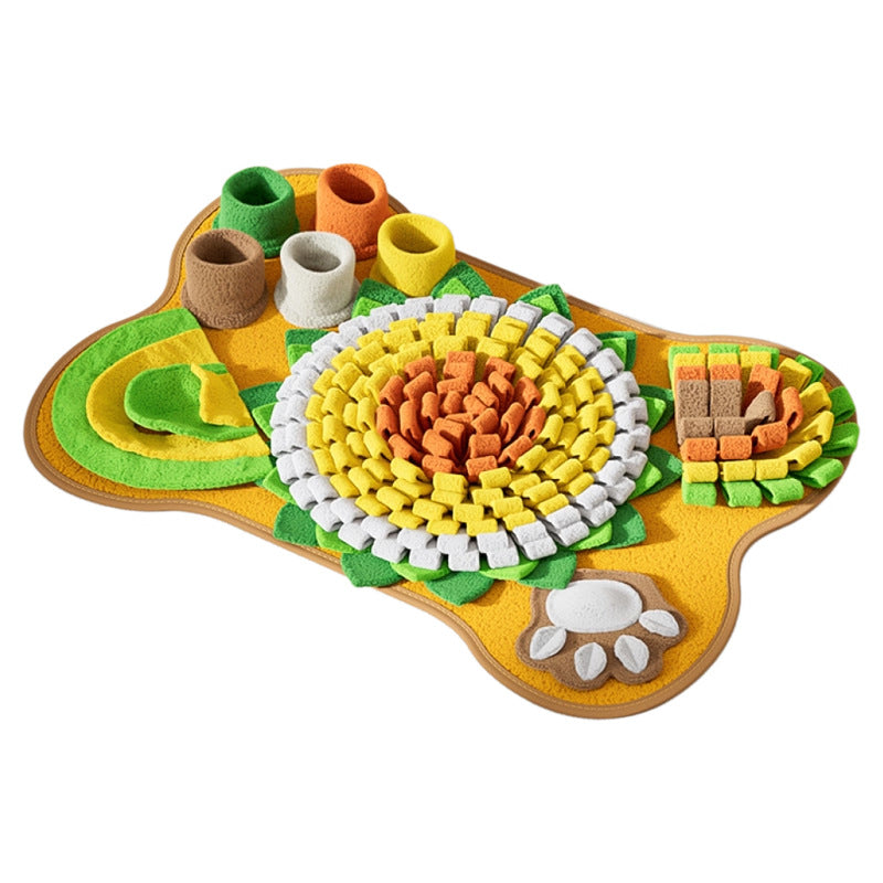 Little Dog Intelligence, Vocal Relief, Food Hiding, Missed Food Toy, Energy Consumption, Self-entertainment Tool, Sniffing Pad, Food Hiding Toy