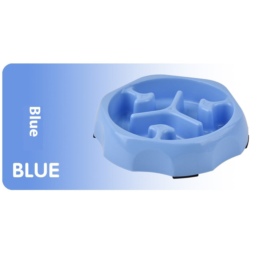 Round Slow Feeding Bowl Pet Supplies Slow Food Basin