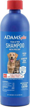 Adams Plus Flea & Tick Shampoo with Precor IGR, 12 oz