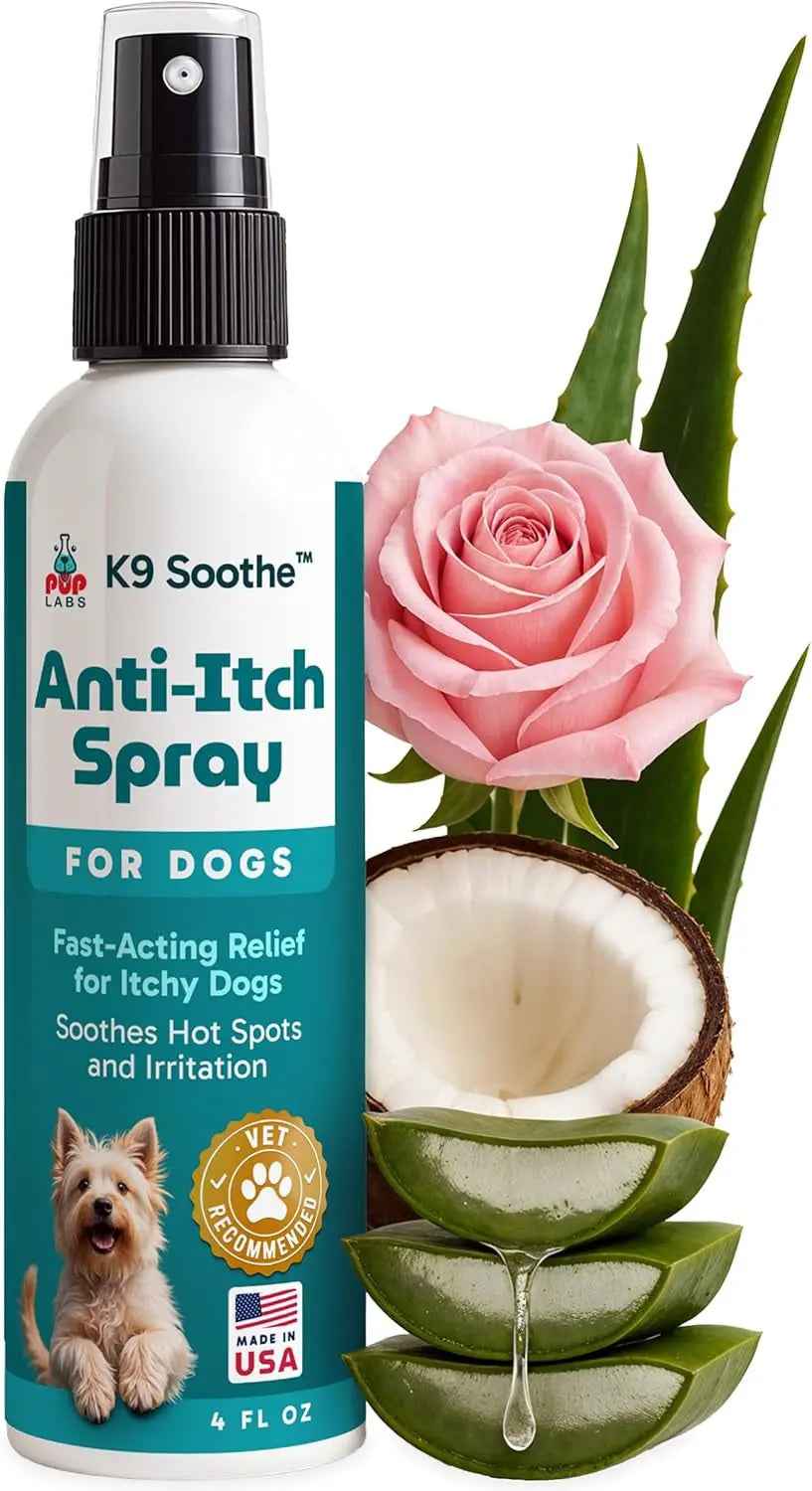 Anti-Itch Dog Spray for Hot Spots with Aloe & Coconut