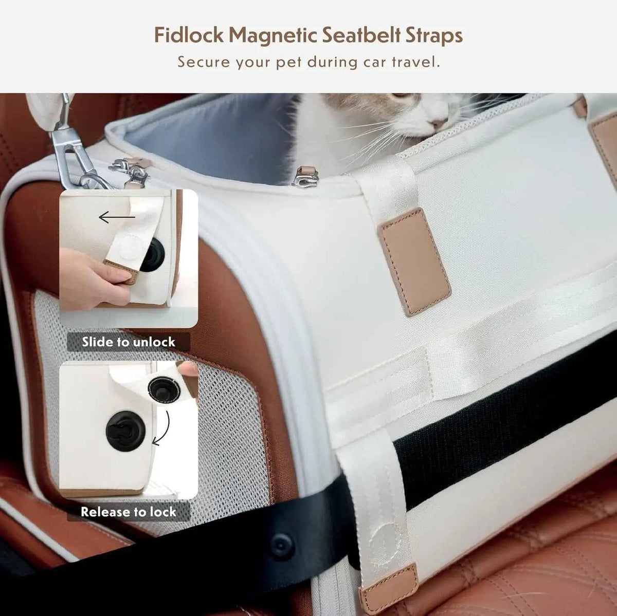 Airline-Approved Pet Carrier for Small Dogs & Cats