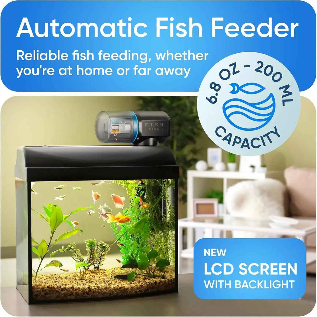 Automatic Fish Feeder with Timer Programmable Food Dispenser