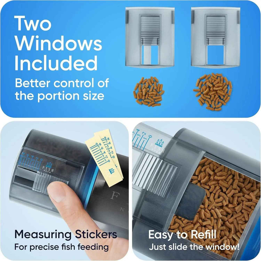 Automatic Fish Feeder with Timer Programmable Food Dispenser