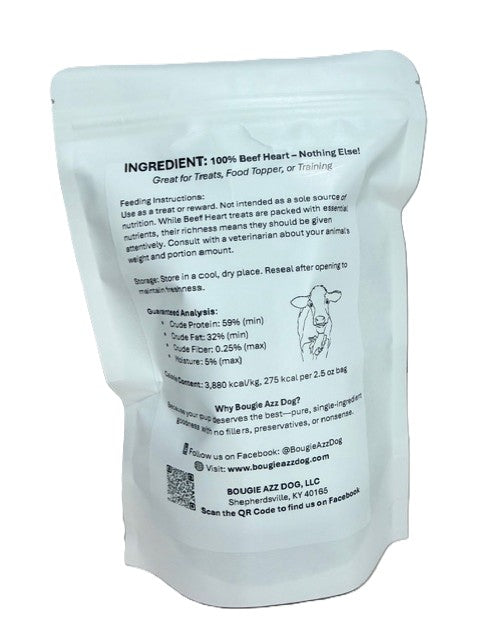 Freeze Dried Raw Beef Heart