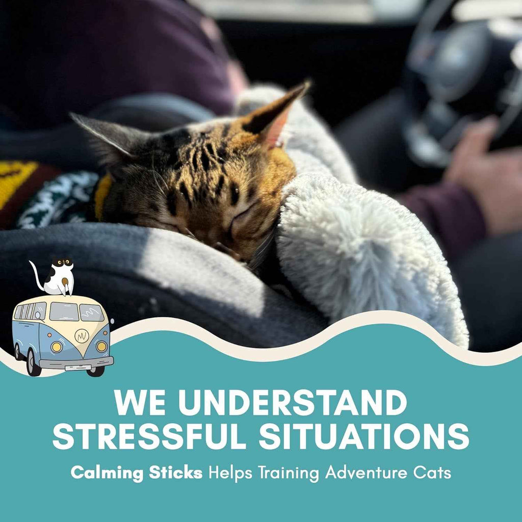 Cat Calming Treats, Lickable Anxiety Relief, 20 Pack
