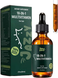 Cat Liquid Multivitamin Taurine Lysine Skin Coat Immune Support 2oz