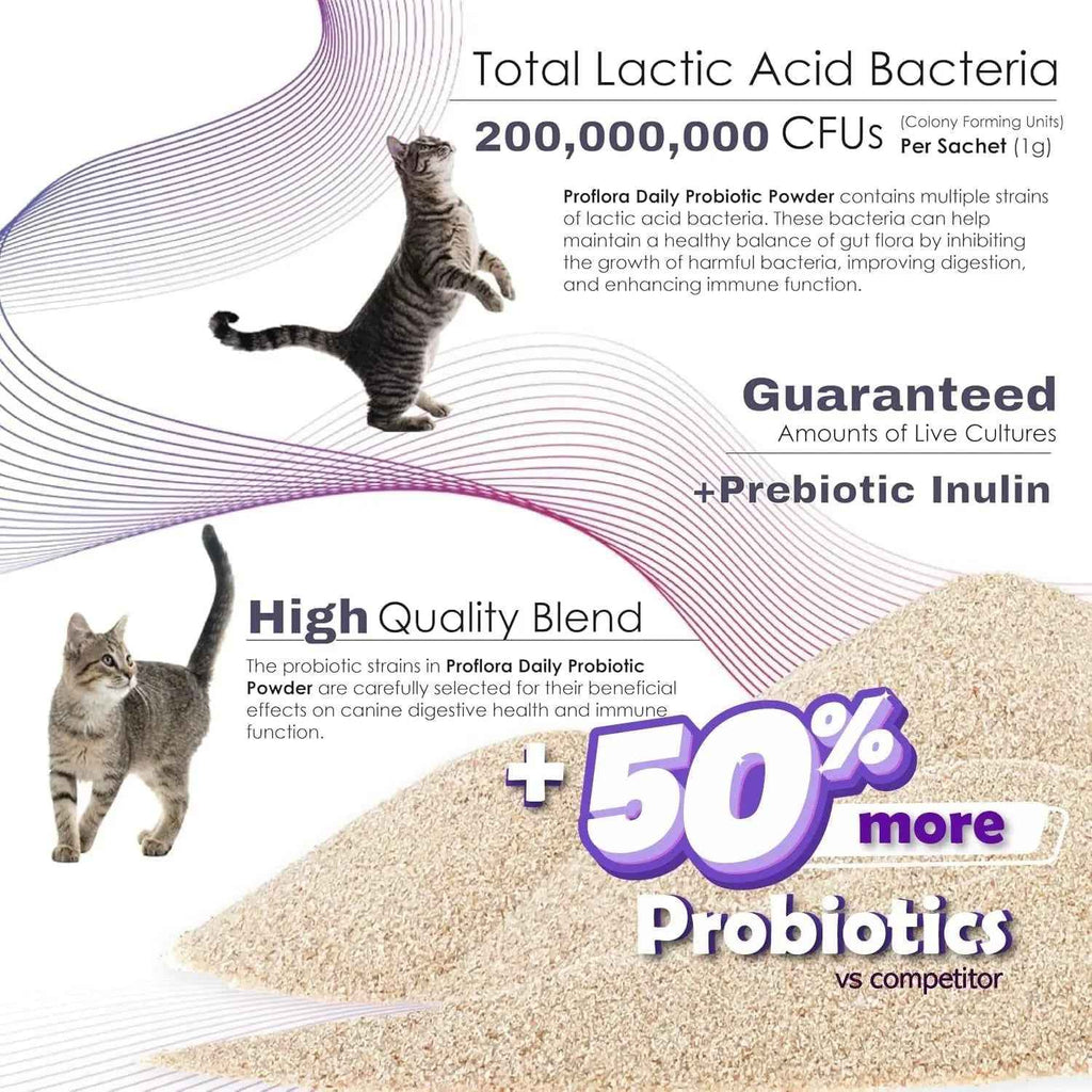 Cat Probiotics Powder Digestive & Immune Support 30 Packets