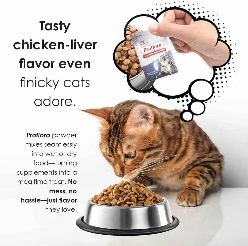Cat Probiotics Powder Digestive & Immune Support 30 Packets