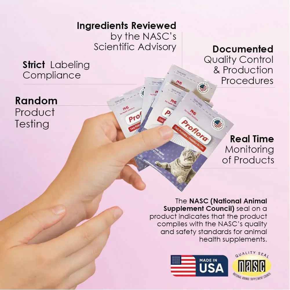 Cat Probiotics Powder Digestive & Immune Support 30 Packets