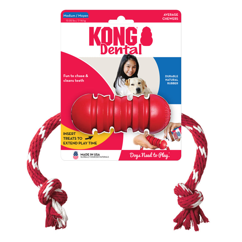 Kong Dental w/Rope Medium
