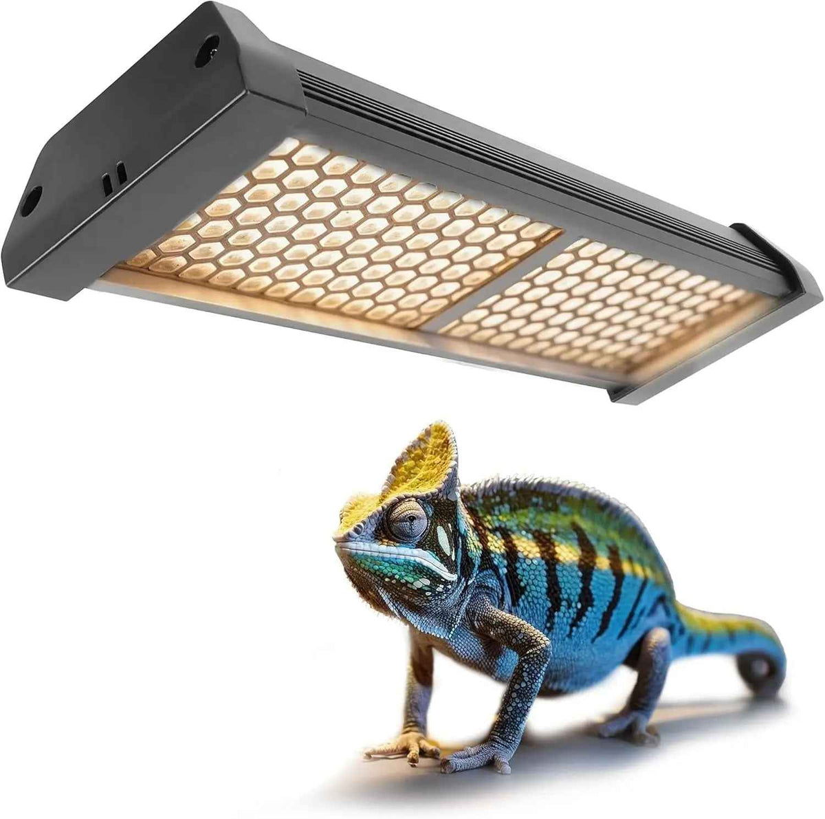 Dimmable LED Reptile UVB Lamp 12W with Timer for Lizards