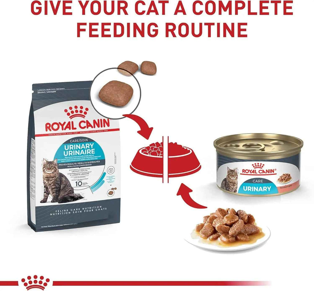 Feline Urinary Tract Care Wet Cat Food Slices 3oz 12 Pack