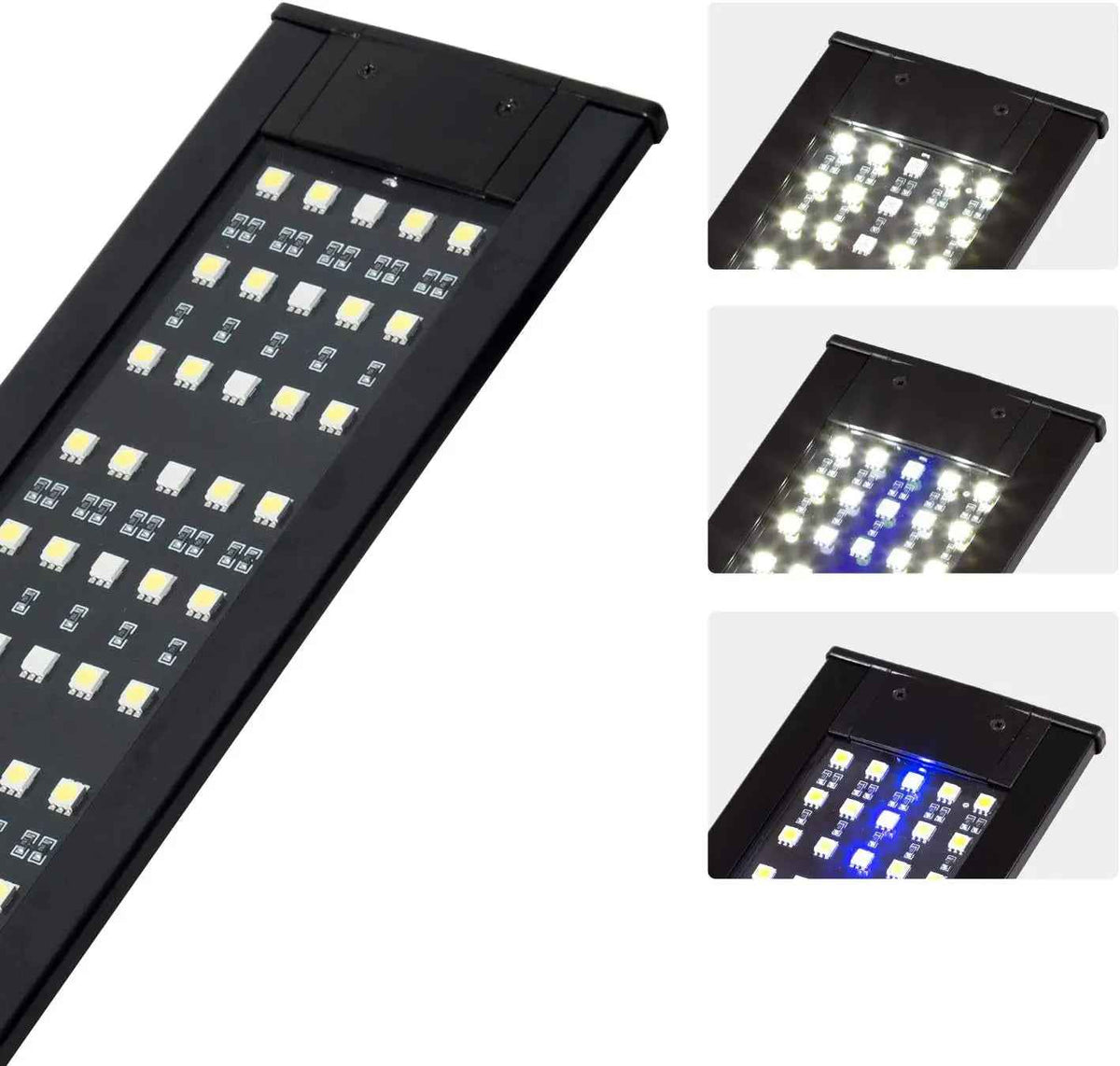 15W LED Terrarium Light with 3 Day/Night Modes for Reptiles