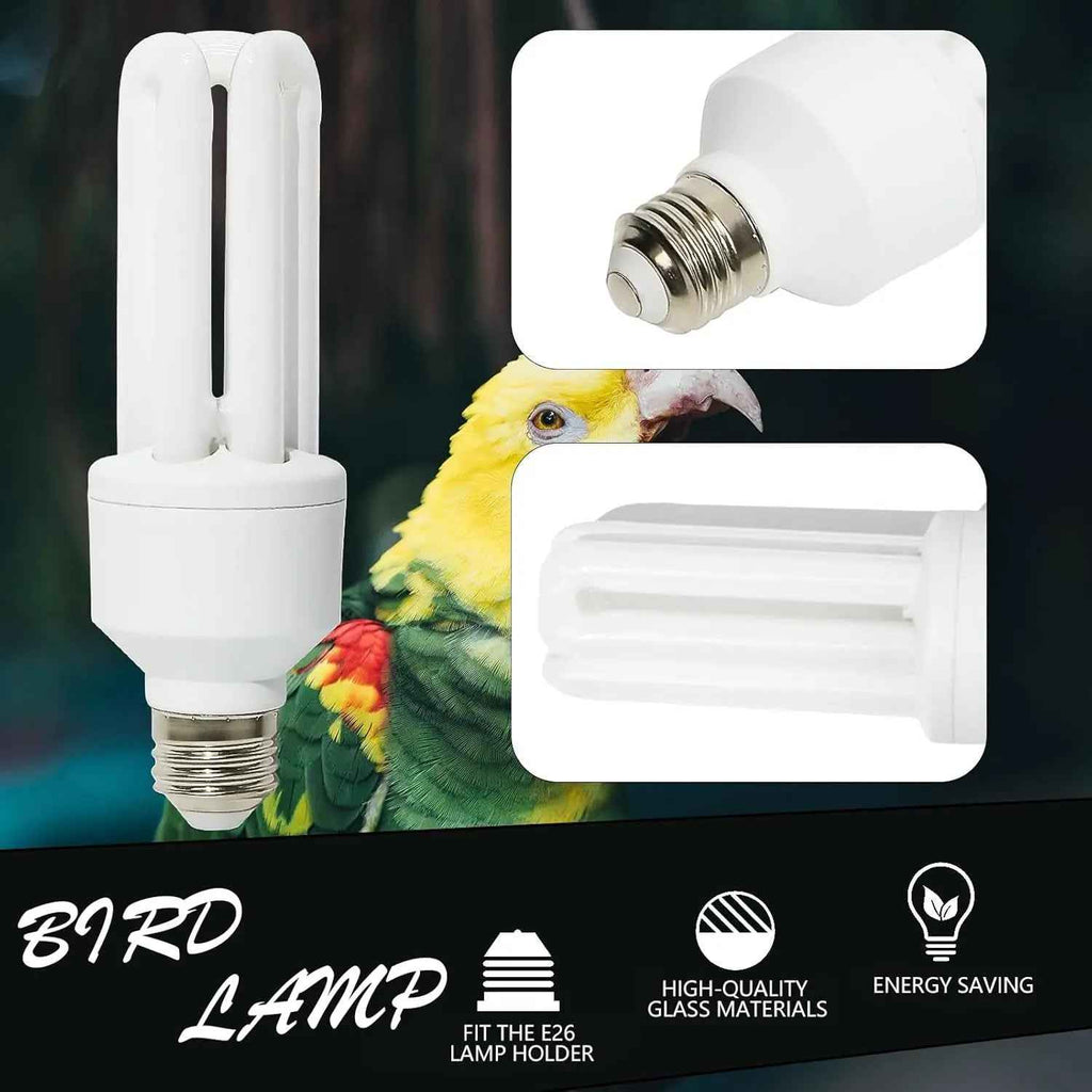 LUCKY HERP 20W UVA UVB Bird Bulb – Compact Fluorescent