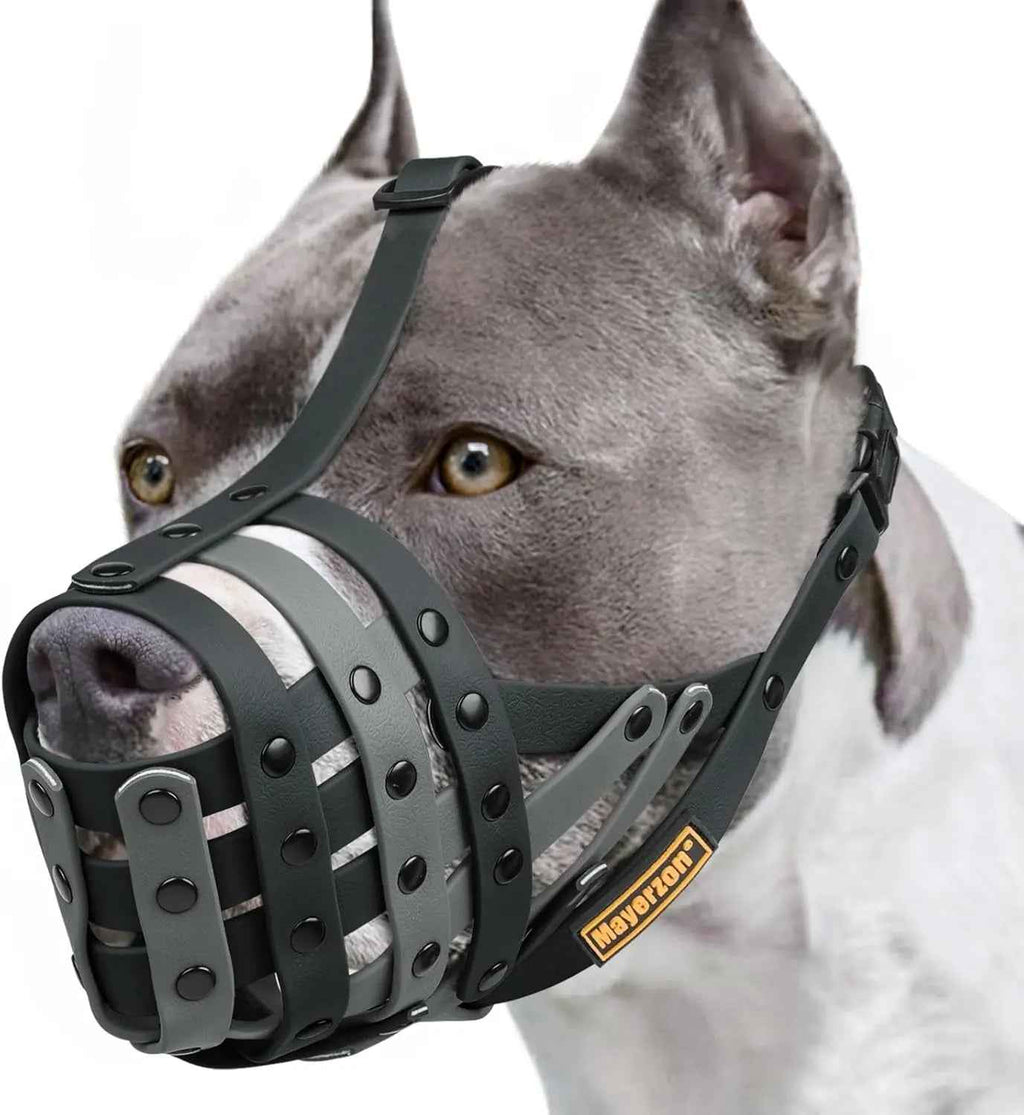 Lightweight Basket Dog Muzzle for Panting & Drinking