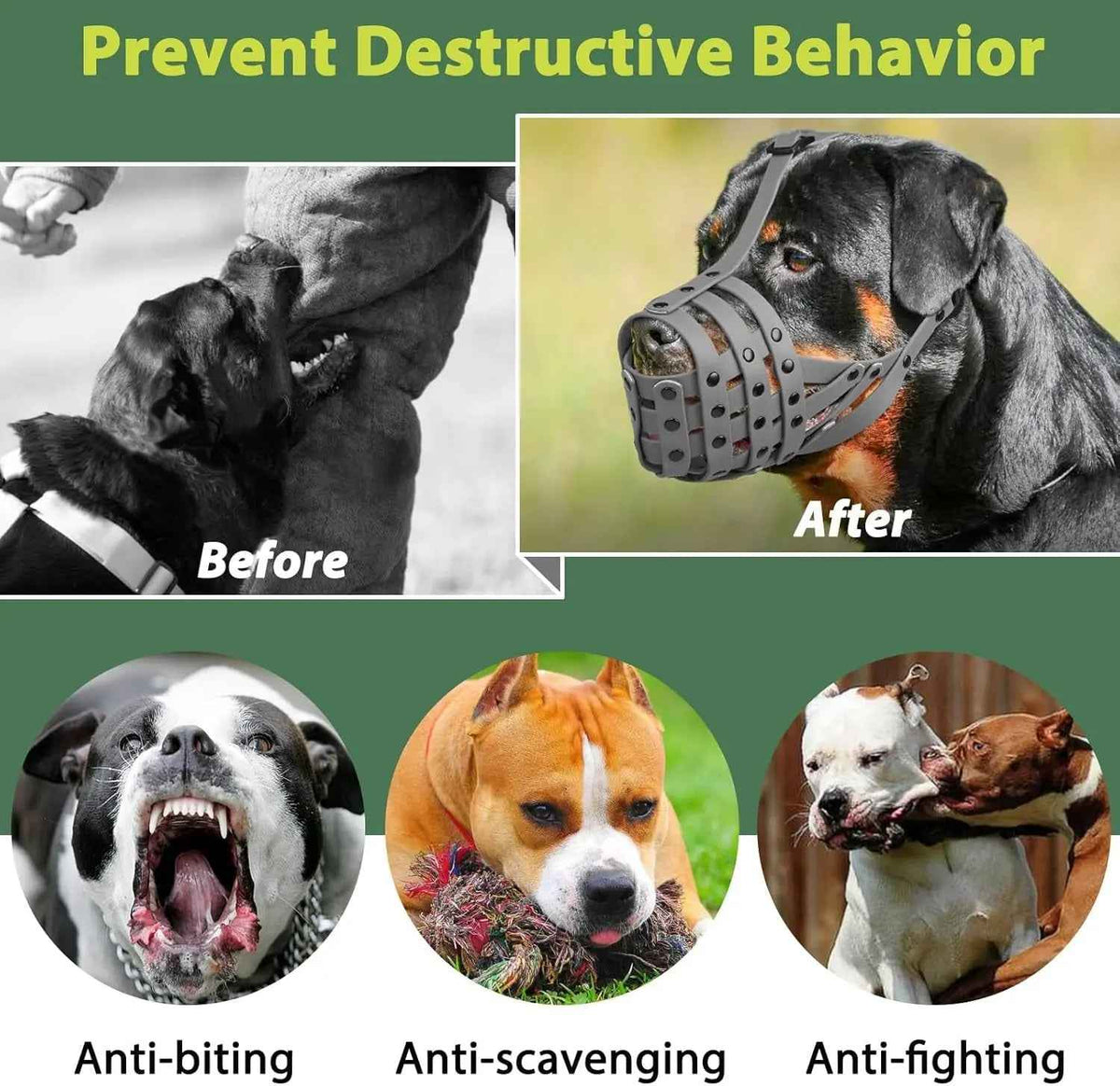 Lightweight Basket Dog Muzzle for Panting & Drinking