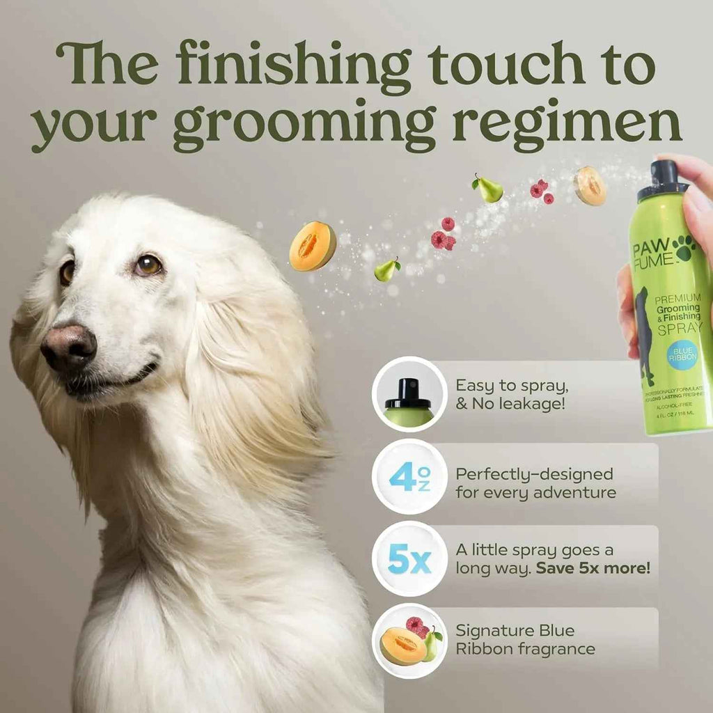Pawfume Dog Spa Gift Basket – 6-Piece Grooming Set