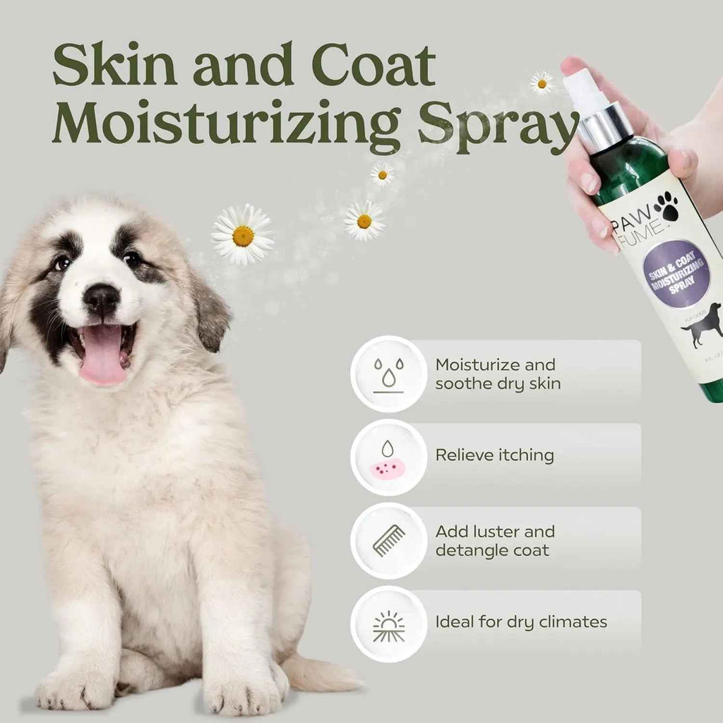 Pawfume Dog Spa Gift Basket – 6-Piece Grooming Set