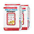 Pet Wipes for Dogs & Cats, 100 Large Grooming Wipes