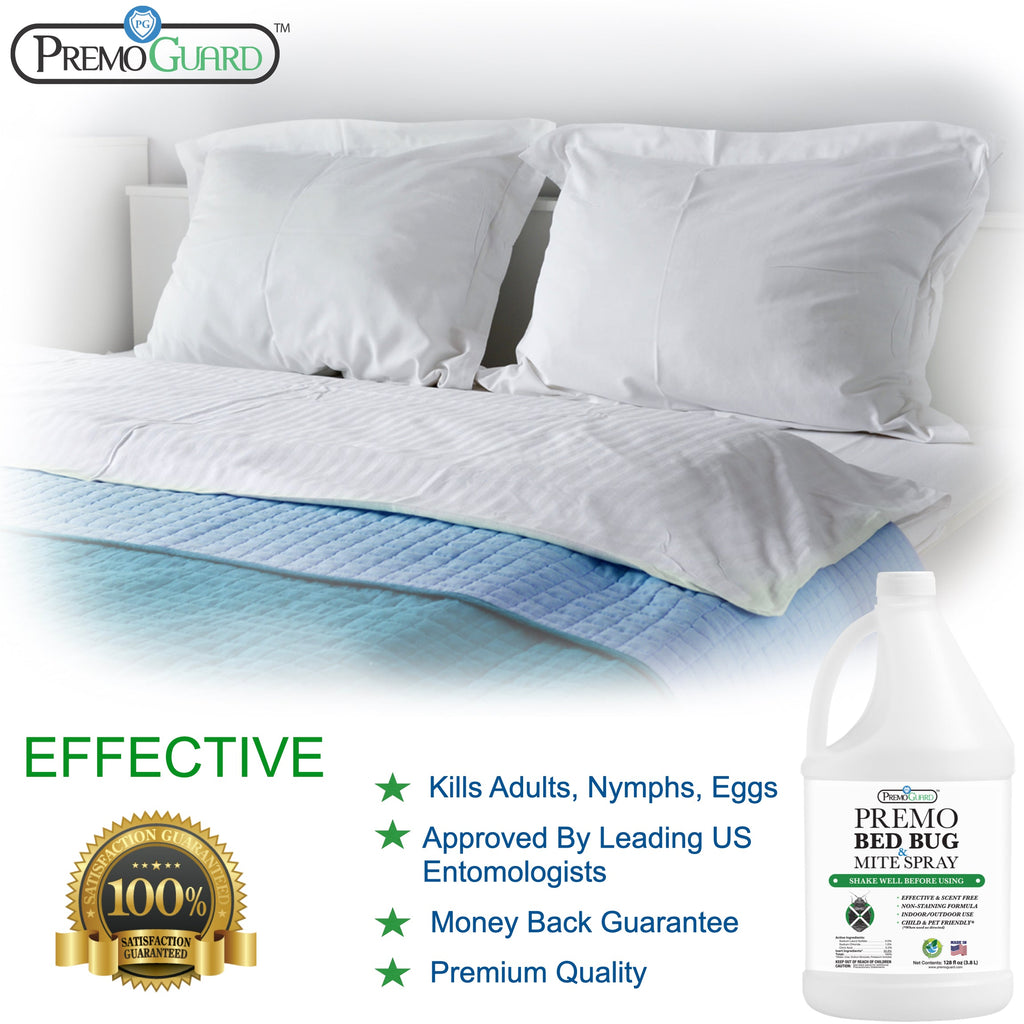 Bed Bug & Mite Killer Spray | Natural & Non-Toxic | Premo Guard (C)