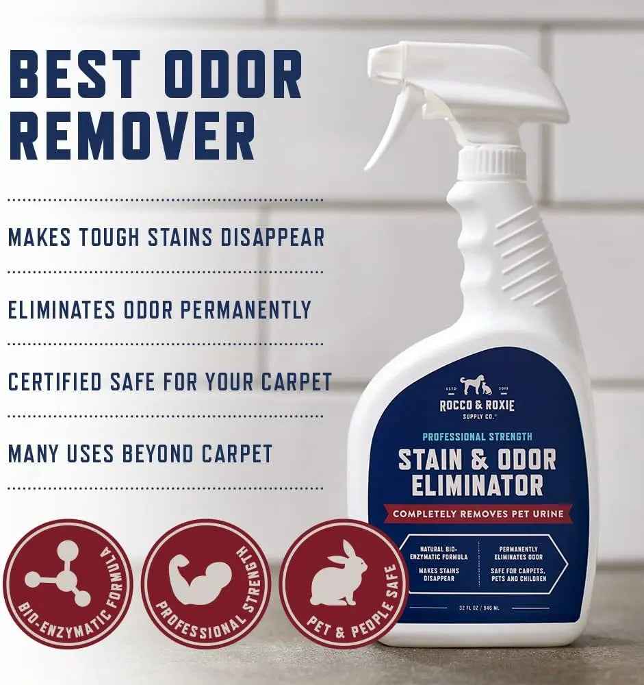 Rocco & Roxie Pet Stain & Odor Eliminator 32oz Spray