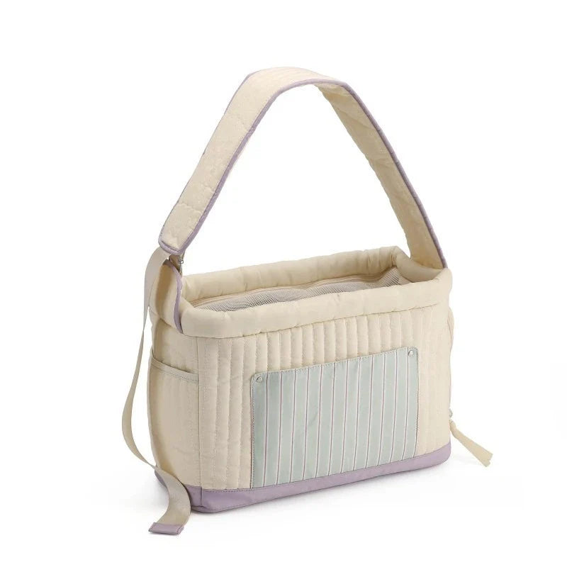 Cat Carrier Slings Soft Puppy Carrying Bag  Up To 12 Lbs for Outdoor Travel Pet Boby Holder Hands Free for Small Dogs Kittens