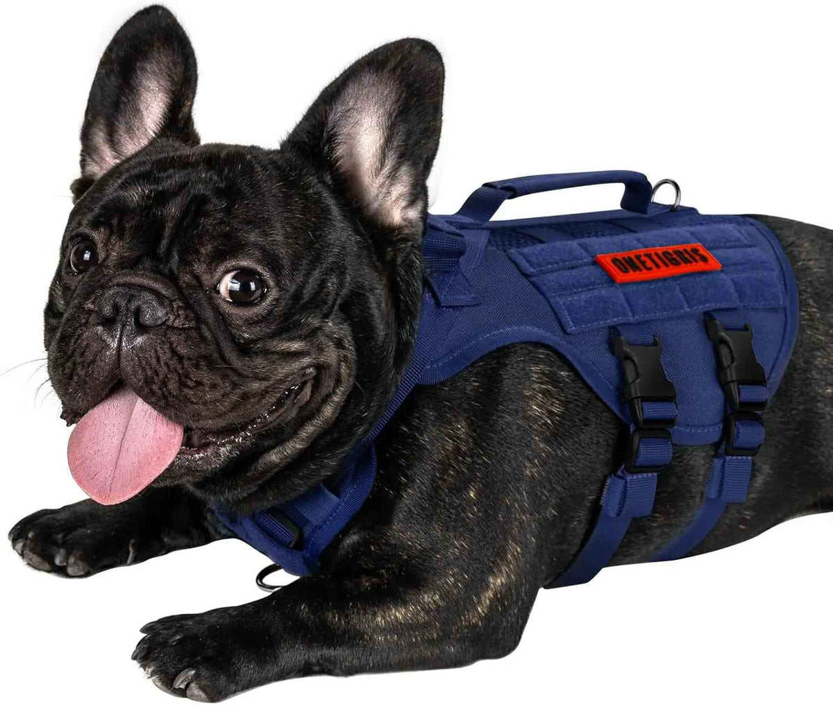 1000D Nylon Tactical Dog Harness – Dual Grab Handles