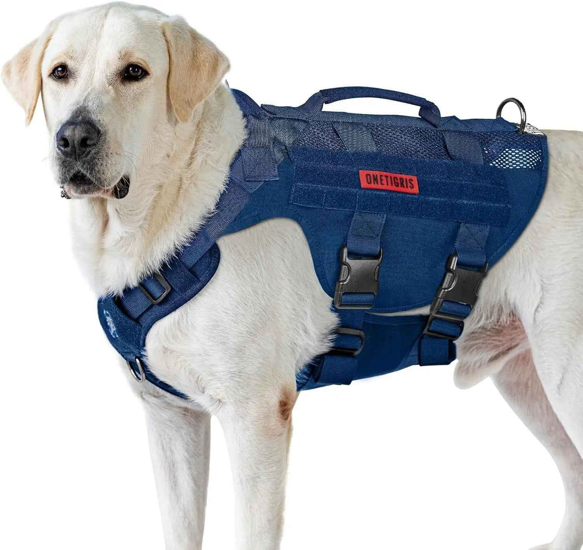 1000D Nylon Tactical Dog Harness – Dual Grab Handles