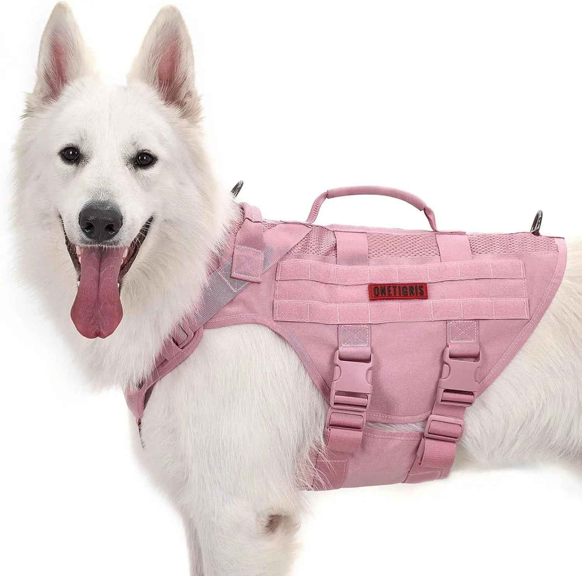 1000D Nylon Tactical Dog Harness – Dual Grab Handles