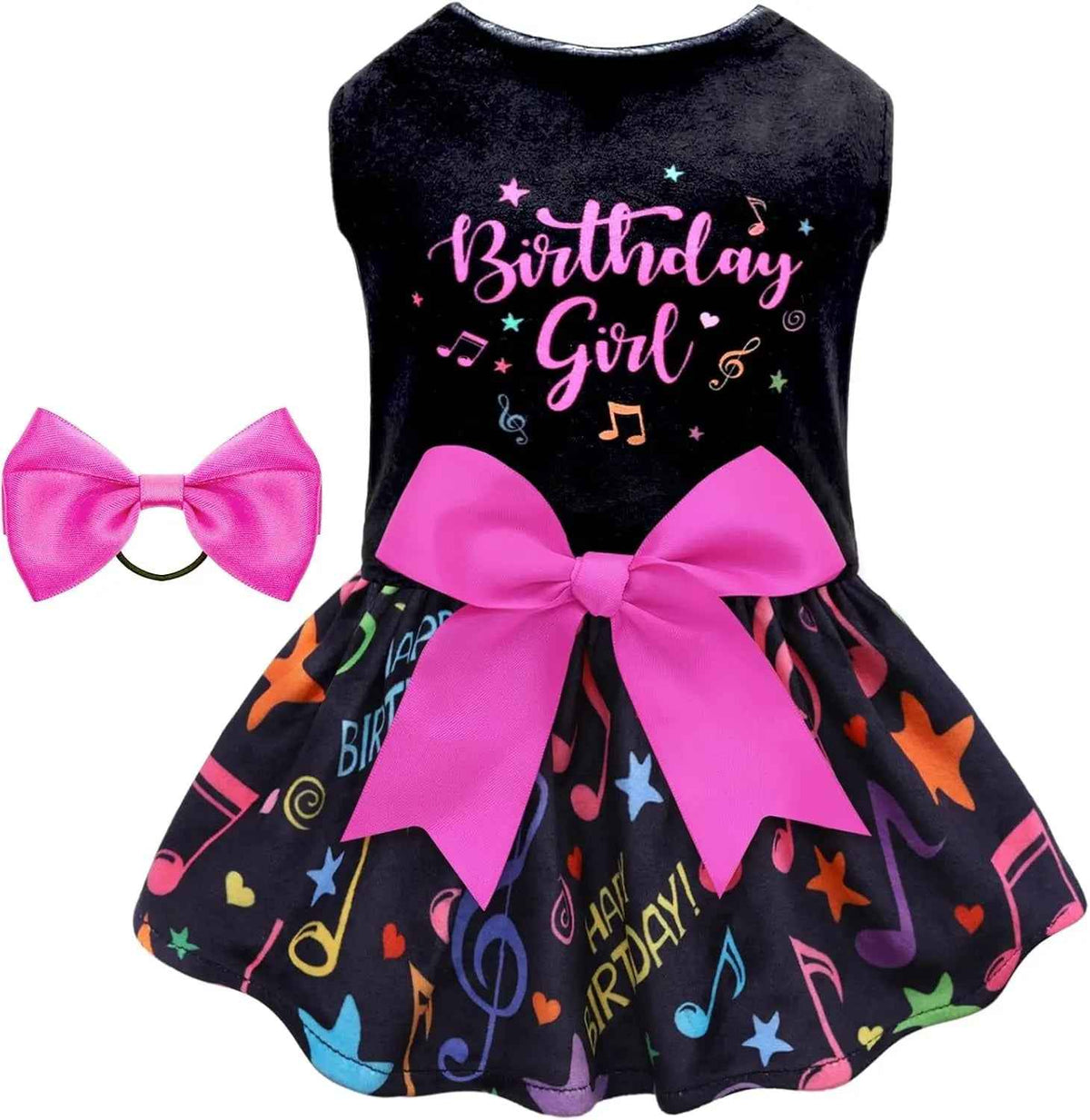 Velvet Dog Birthday & Holiday Dress, XXS–L