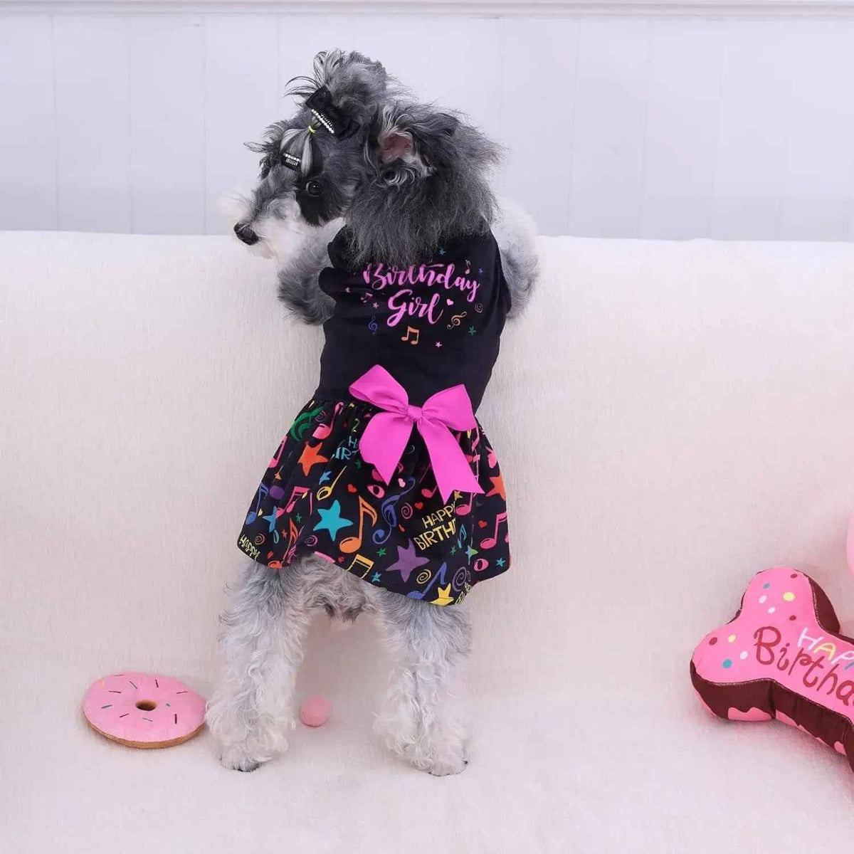 Velvet Dog Birthday & Holiday Dress, XXS–L