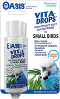 Oasis Vita Drops Liquid Multivitamin for Small Birds – 2 oz