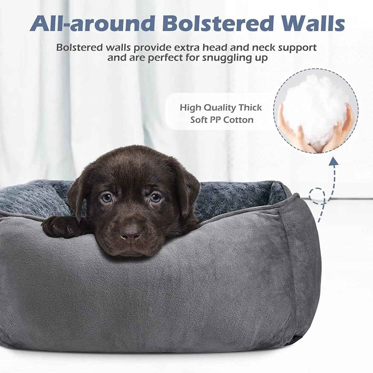 Washable Orthopedic Dog Bed, Calming Sofa for All Sizes