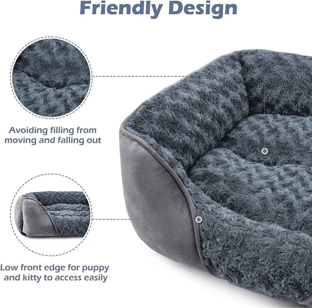 Washable Orthopedic Dog Bed, Calming Sofa for All Sizes