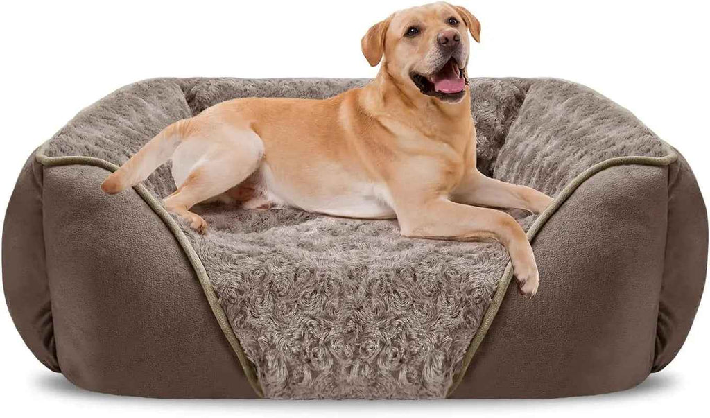 Washable Orthopedic Dog Bed, Calming Sofa for All Sizes