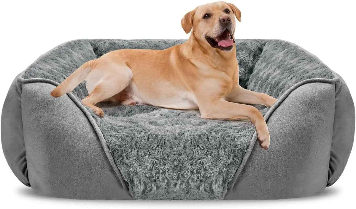 Washable Orthopedic Dog Bed, Calming Sofa for All Sizes