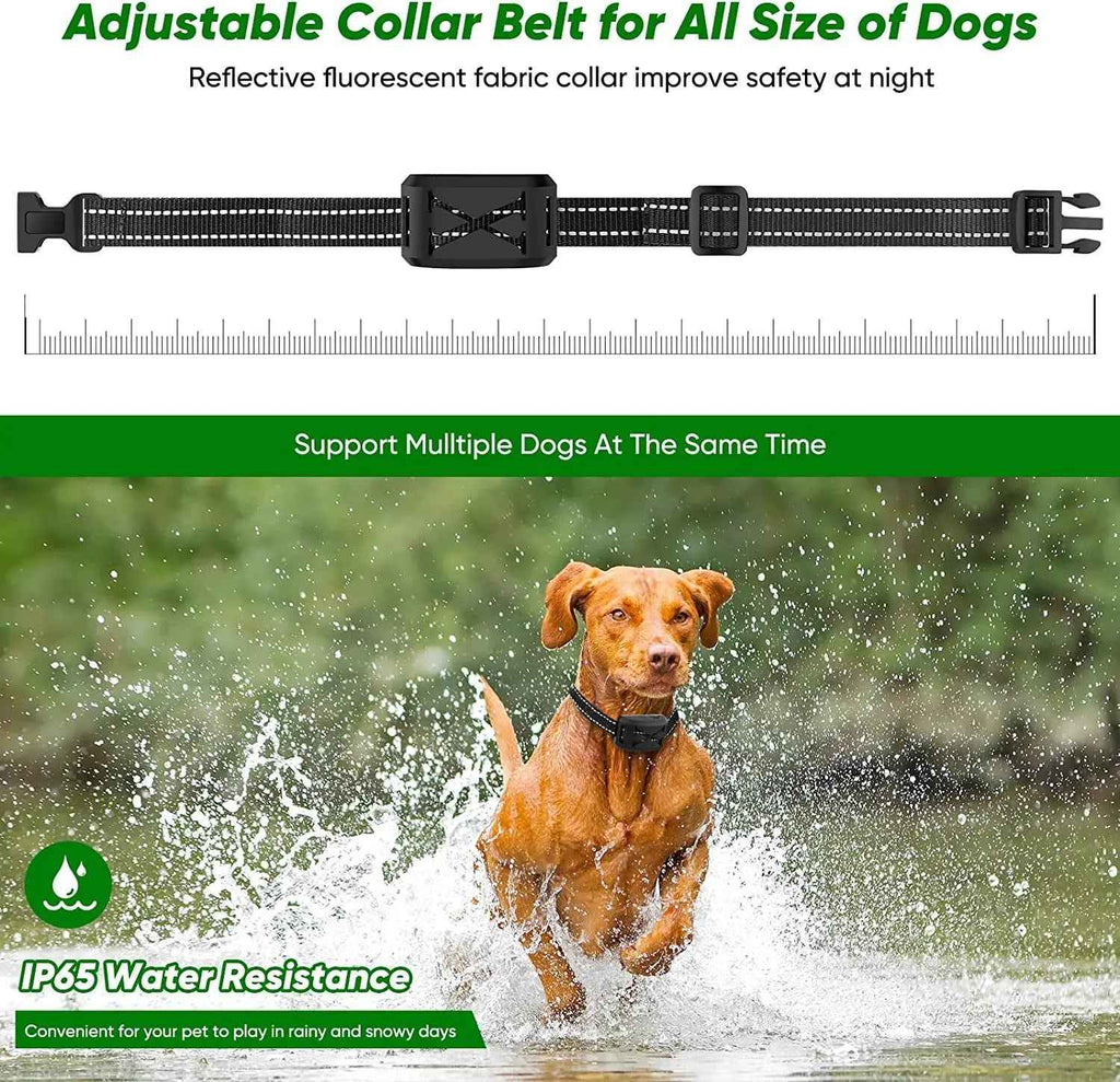 2-in-1 Wireless Dog Fence & Collar System – Expandable